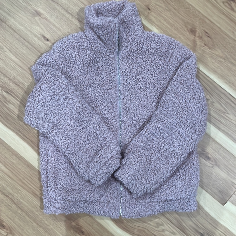 Pink ( blush) Sherpa Jacket